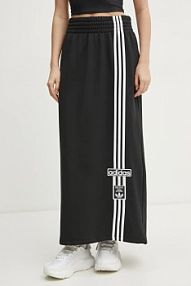 Spódnica maxi adidas Originals  czarna JC8538