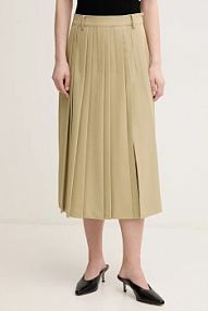 Spódnica midi Sisley  zielona 4KVXL002M