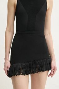 Spódnica mini Simona Corsellini  czarna P25CPGOO03