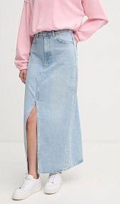 Spódnica maxi Pepe Jeans  niebieska PL901211R