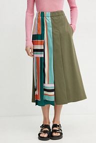 Spódnica midi Weekend Max Mara  zielona 2515101031600