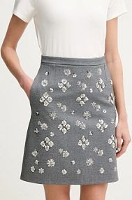 Spódnica mini Weekend Max Mara  szara 2515771021600