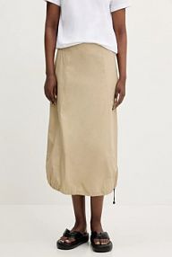 Spódnica midi Desigual  beżowa 25SWFW02
