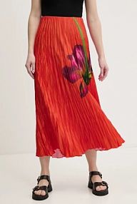 Spódnica maxi Desigual  pomarańczowa 25SWFW06