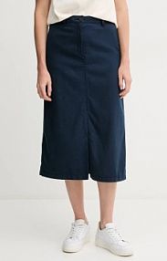 Spódnica mini Tommy Hilfiger  granatowa WW0WW44726