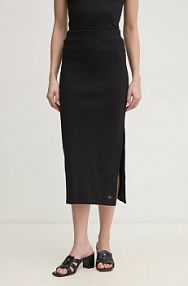 Spódnica midi Calvin Klein Jeans  czarna J20J225331