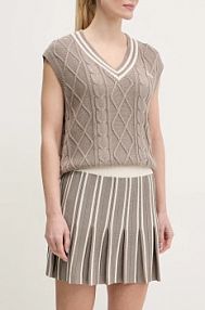 Spódnica mini Guess  beżowa V5GD00.Z3D60