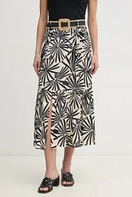 Spódnica maxi La Petite Française  czarna PFJASMINE