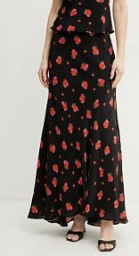 Spódnica maxi bardot  czarna 59754SB2