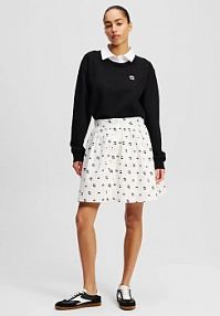 Spódnica mini Karl Lagerfeld  biała A2W12029