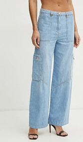 Jeansy Elisabetta Franchi  niebieskie damskie PJ84D51E2