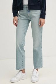 Jeansy Guess Jeans  niebieskie damskie W5RA98.D5M45