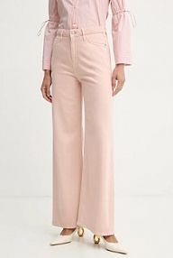 Jeansy Guess  pomarańczowe damskie W5RA82.WFD53