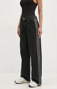 Jeansy adidas Originals  czarne damskie JD3109