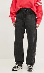 Jeansy adidas Originals  szare damskie JX9213