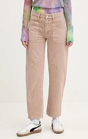 Jeansy Desigual  pomarańczowe damskie 25SWDD56