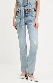 Jeansy HUGO Blue  niebieskie damskie 50537425