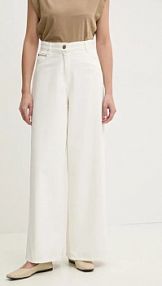 Jeansy Sessun  beżowe damskie 24207028