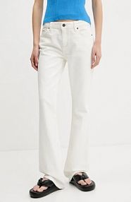 Jeansy Guess Jeans  białe damskie W5GA1S.D5M62