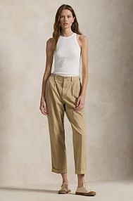 Spodnie eleganckie Polo Ralph Lauren  beżowe damskie 211909520