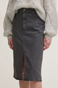 Spódnica midi Gestuz  szara 10909237