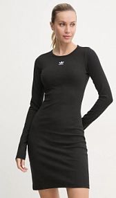 Sukienka mini adidas Originals  czarna IY9657