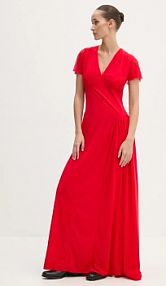 Sukienka maxi Rotate  czerwona 1132803017