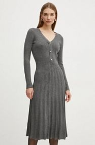 Sukienka midi Morgan  szara RMFRED
