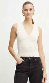 Top Morgan  beżowy damski MORTA