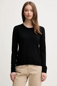 Sweter Sisley  czarny damski 17Q3M100F