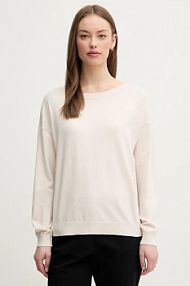 Sweter Sisley  beżowy damski 17Q3M103J