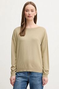 Sweter Sisley  zielony damski 17Q3M103J