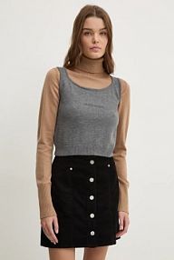 Top Guess Jeans  szary damski W4BR17.Z3HO2