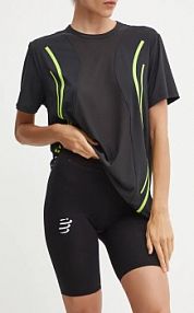 Szorty Compressport  czarne damskie AW00009B