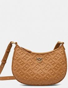 Torebka shopperka pinko  brązowa 102790.A1YB