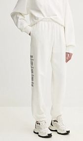 Spodnie dresowe pinko  białe damskie 104790.A2CV