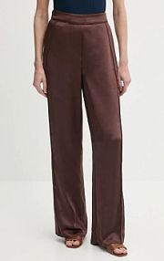 Spodnie eleganckie Sisley  brązowe damskie 4KANLF06M