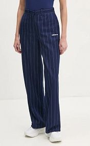 Spodnie eleganckie adidas Originals  granatowe damskie JJ3482
