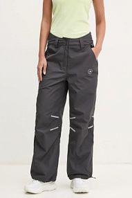 Spodnie eleganckie adidas by stella mccartney  czarne damskie JI5248