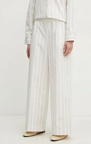 Spodnie eleganckie MM  beżowe damskie 2516131028600