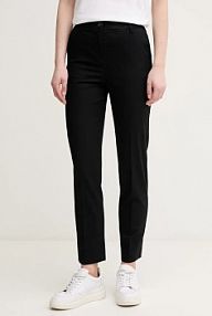 Spodnie eleganckie United Colors of Benetton  czarne damskie 40FADF08U