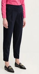 Spodnie eleganckie United Colors of Benetton  granatowe damskie 40FADF092