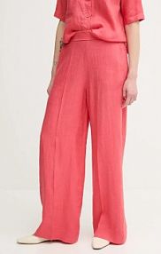 Spodnie eleganckie United Colors of Benetton  czerwone damskie 4AGHDF08K