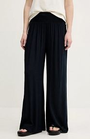 Spodnie eleganckie Superdry  granatowe damskie W7011181A.98T