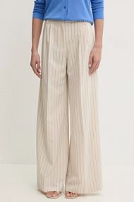 Spodnie eleganckie Fracomina  beżowe damskie FR25SV3002W76