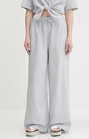 Spodnie eleganckie Tommy Jeans  niebieskie damskie DW0DW20352