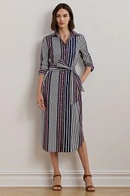 Sukienka midi Lauren Ralph Lauren  multicolor 200962683