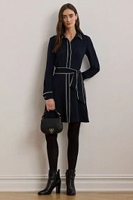 Sukienka mini Lauren Ralph Lauren  granatowa 250957412