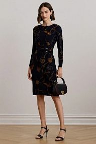 Sukienka mini Lauren Ralph Lauren  granatowa 250957702