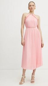 Sukienka maxi Twinset  różowa 251TP2332